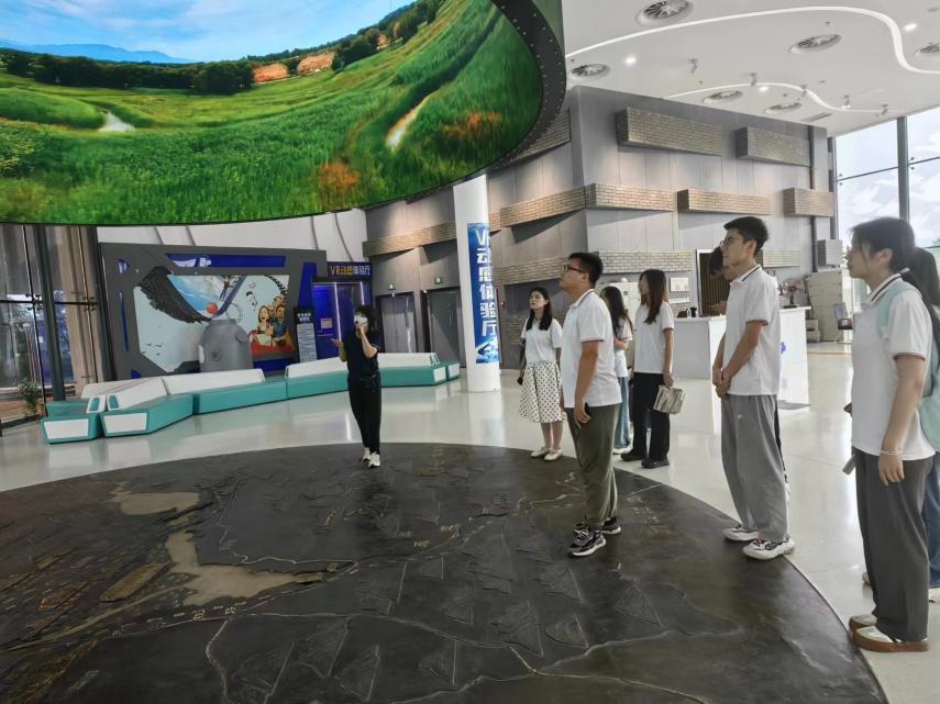 怀来湿地博物馆调研现场。王洋摄 怀来湿地博物馆调研现场。王洋摄